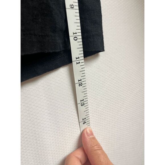 HAE Womens Mid-rise Pull-on Elastic Drawstring Shorts Black Size Large - Picture 7 of 7